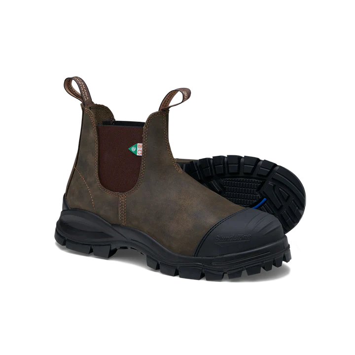 Blundstone Work & Safety XFR #962- Waxy Rustic Brown