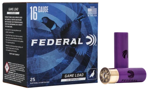 Federal Game-Shok 16 Gauge 2-3/4" 1-1/8 Oz. #7.5