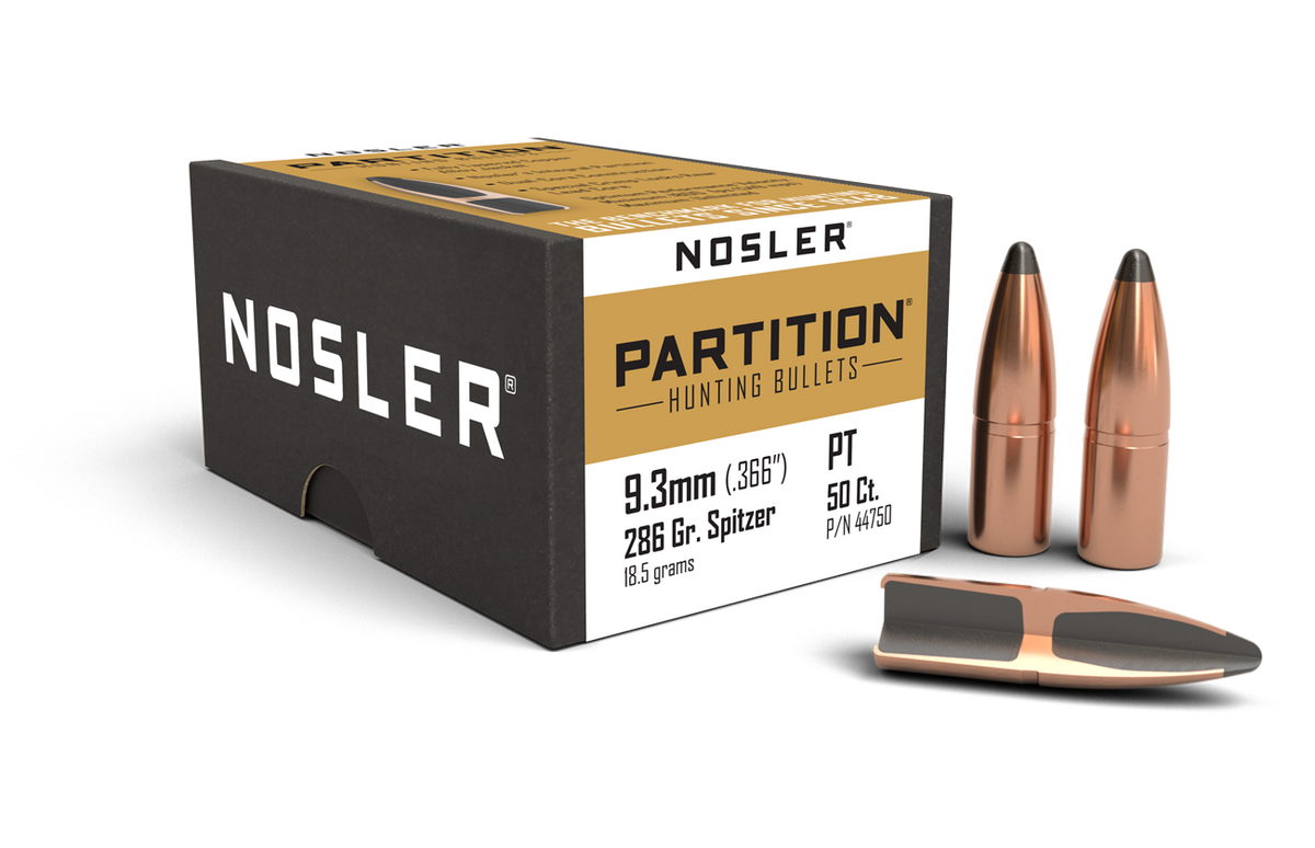 Nosler 9.3mm 286gr Spitzer Partition product image