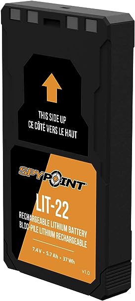 Spypoint LIT-22 Rechargeable Lithium Battery Pack