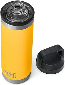 Rambler 18 Oz Bottle with Chug Cap, Orange | Yeti