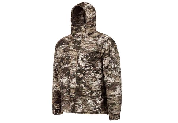 Huntworth Men's Winsted Tricot Waterproof Rain Jacket Mesh Lining Medium