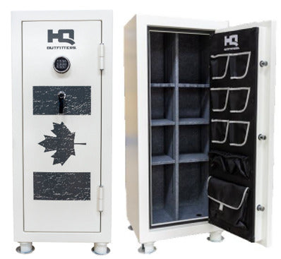 HQ Outfitters Canada Flag White Out 24 Gun Safe