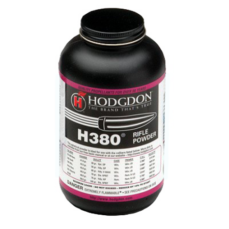 Hodgdon Powder H380 - H380 Smokeless Powder 1 Lb