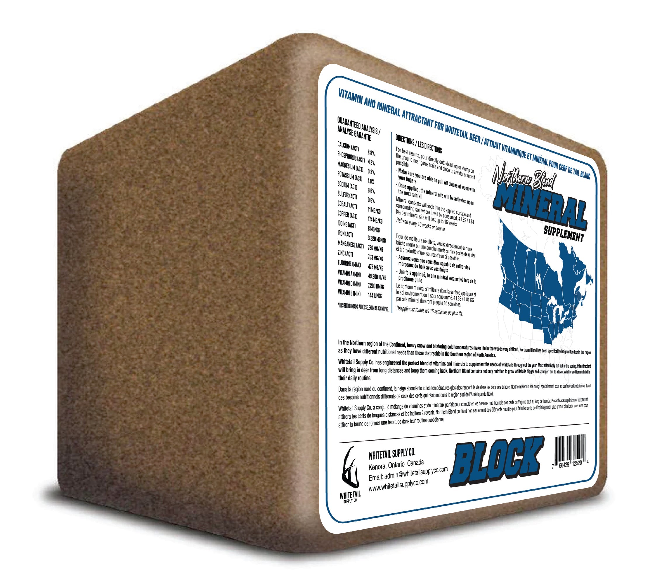 Whitetail Northern Blend Mineral Supplement 25LBS