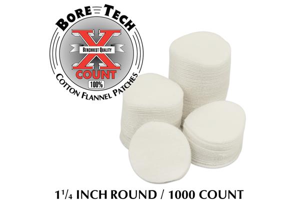 Bore Tech PATCH 1 1/4" ROUND - 1000/BAG