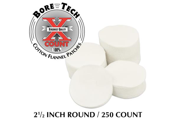 Bore Tech PATCH 2 1/2" ROUND - 250/BAG