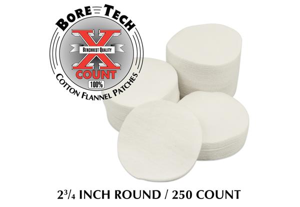 Bore Tech PATCH 2 3/4" ROUND - 250/BAG