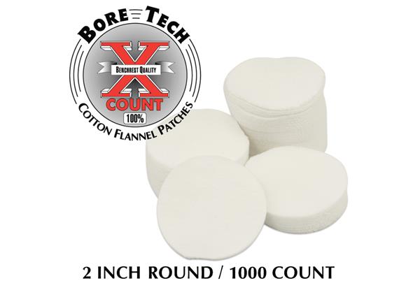 Bore Tech PATCH 2" ROUND - 1000/BAG
