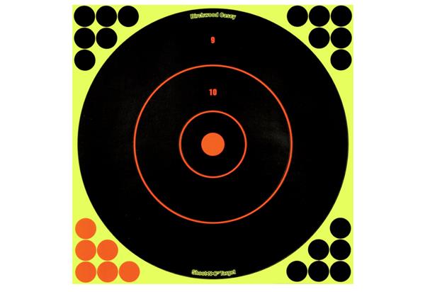 Birchwood Casey Shoot•N•C 12" Bull's-Eye Target - 50 Targets