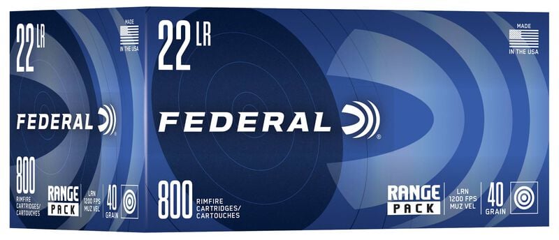 Federal Champion 22 LR 40gr Lead Round Nose - 800 Rounds