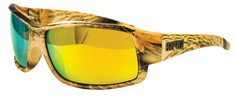 Rapala Prowler Polarized Glasses Camo/Amber/Orange Mirror