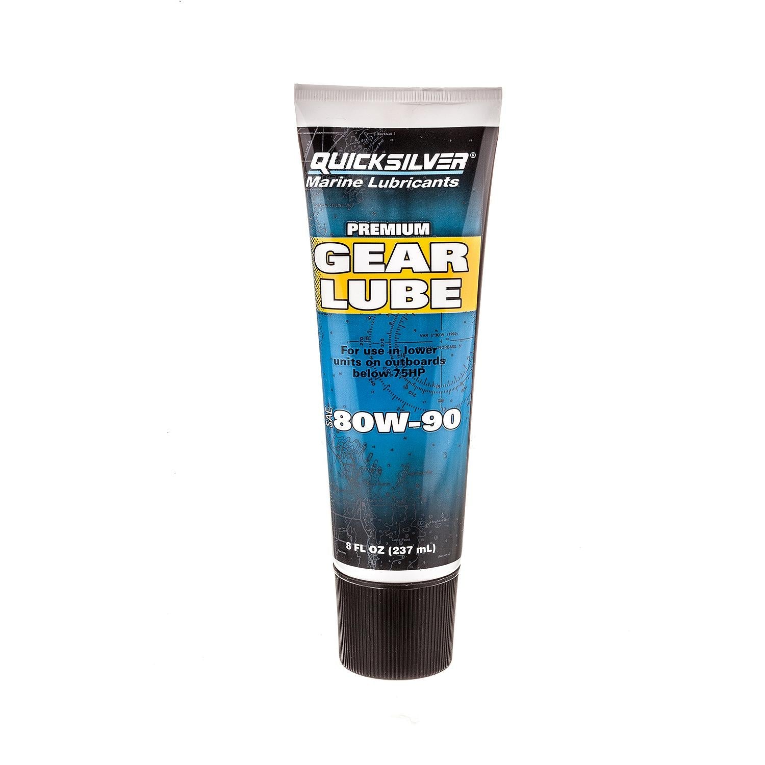 Quicksilver 80W-90 Premium Gear Lube for Outboards and Sterndrives, 8 oz
