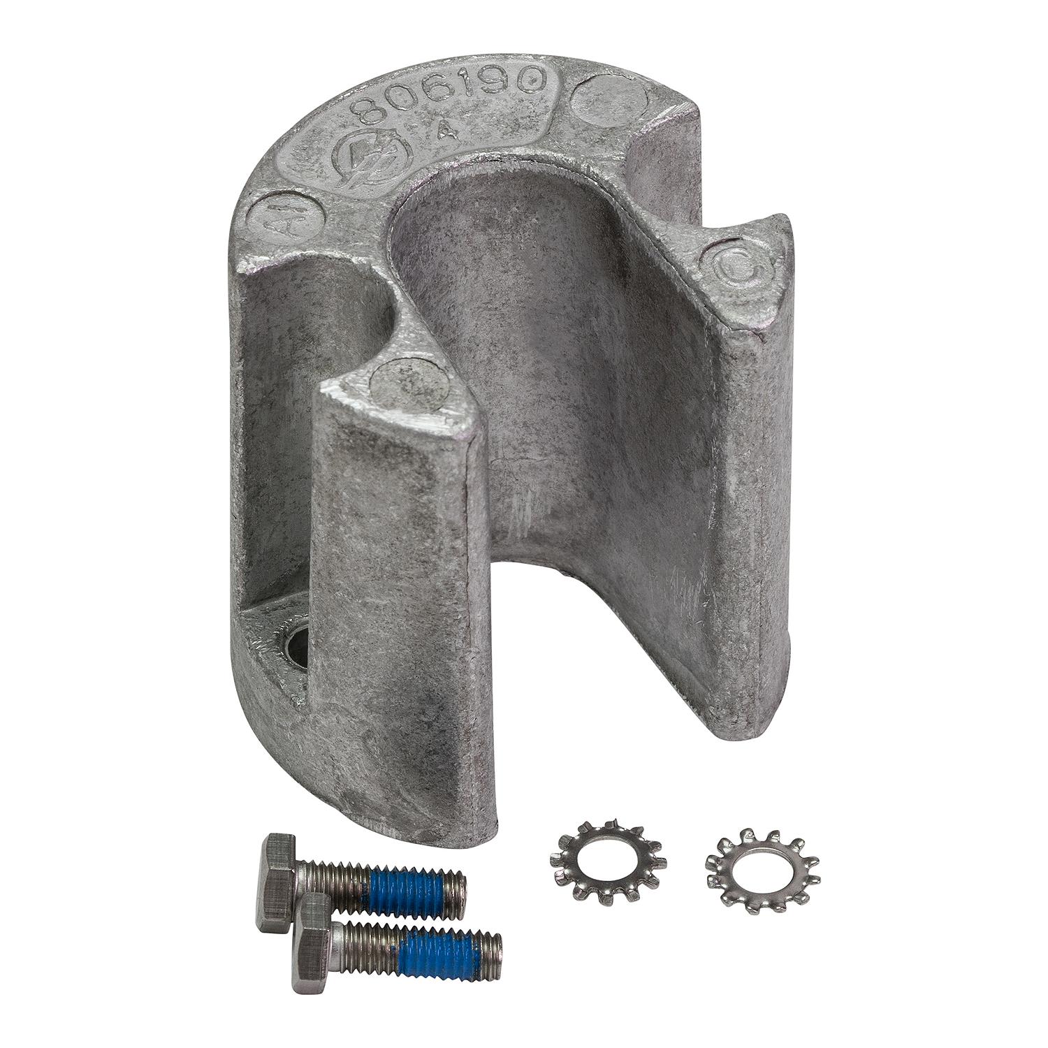 Mercury 806190T1 Aluminum Anode for Bravo, Blackhawk and Vazer Drives