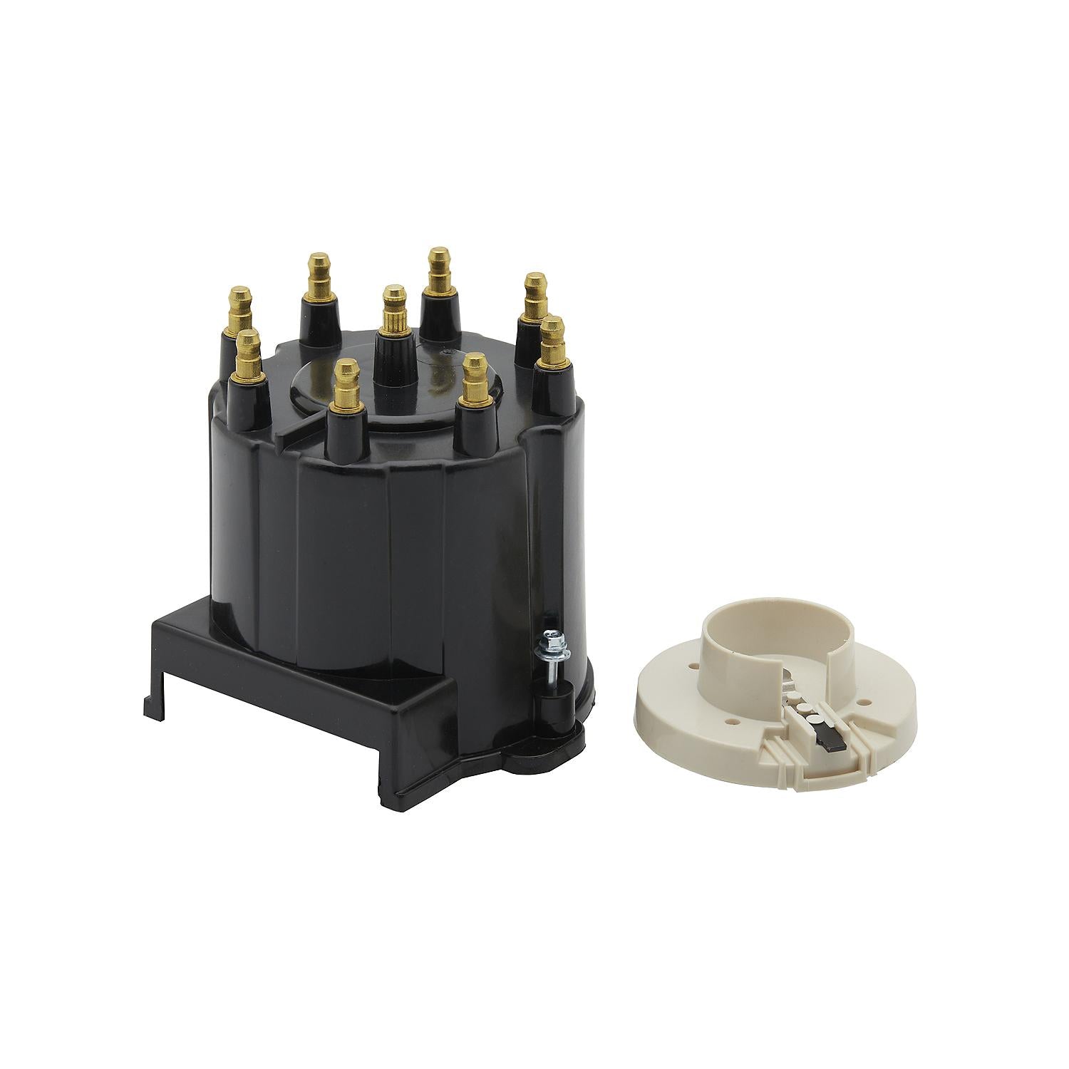 Mercury 808483K2 Distributor Cap and Rotor Kit for Marinized V8 Engines by GM with Delco HEI Ignition Systems