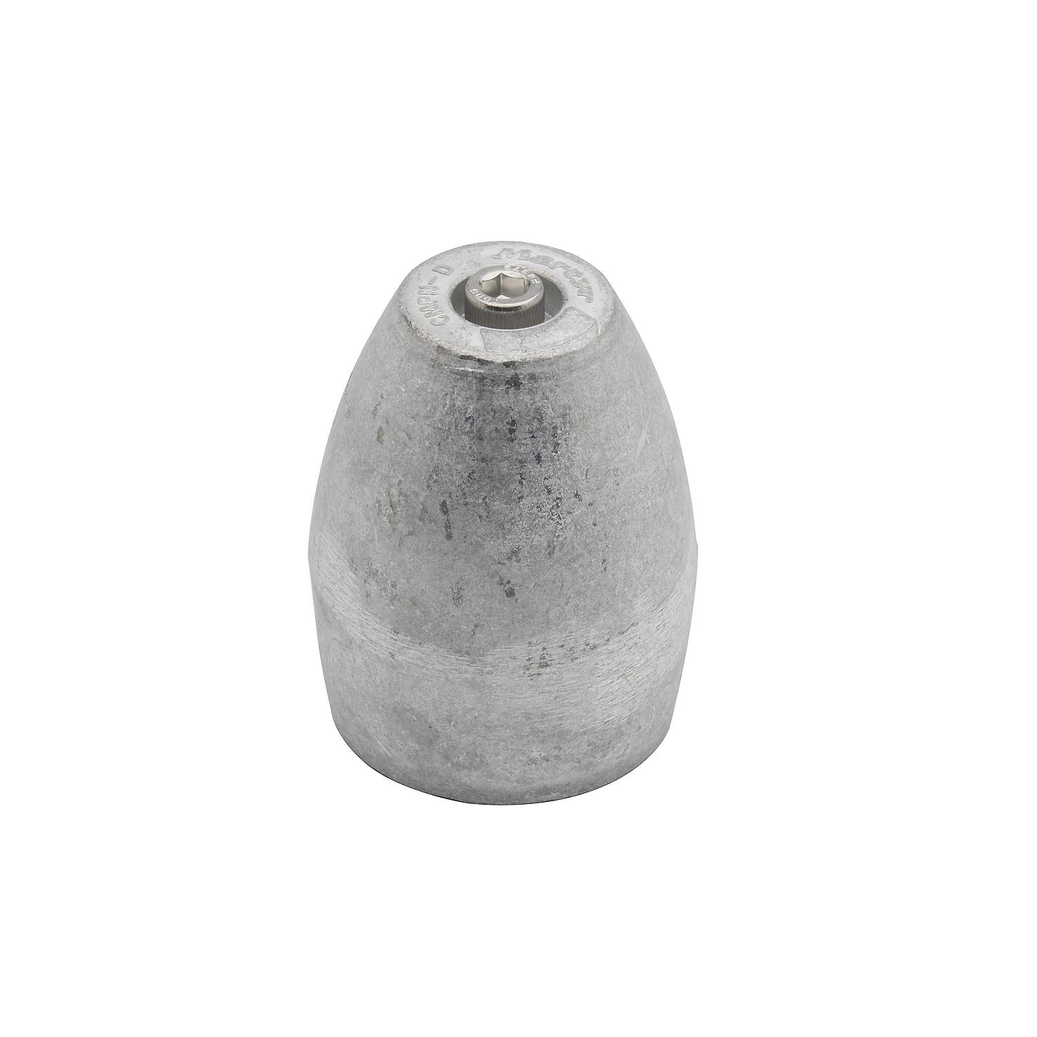 Quicksilver 809666T Aluminum Prop Nut Anode for Select Mercury Propellers and Outboard Engines