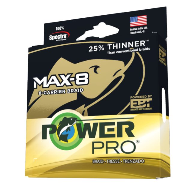 PowerPro MAX-8 Braided Fishing Line