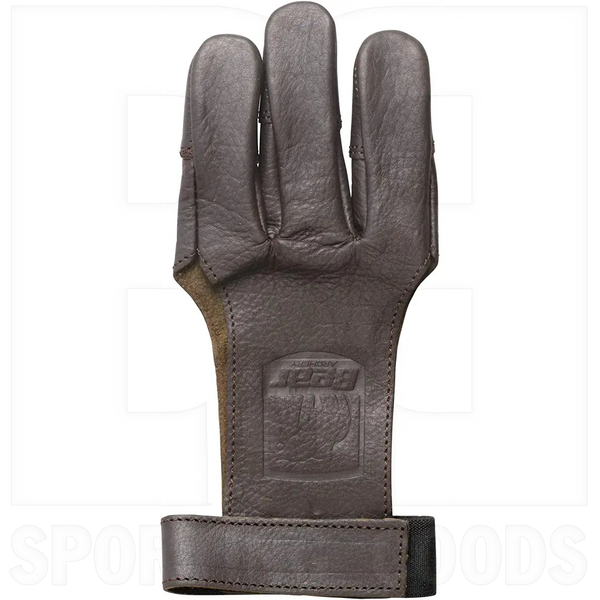 Bear Archery Leather 3 Finger Shooting Glove.
