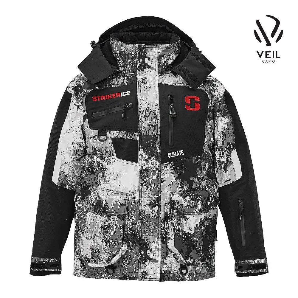 Striker Climate Ice Fishing Jacket Veil Stryk Camo 3xl