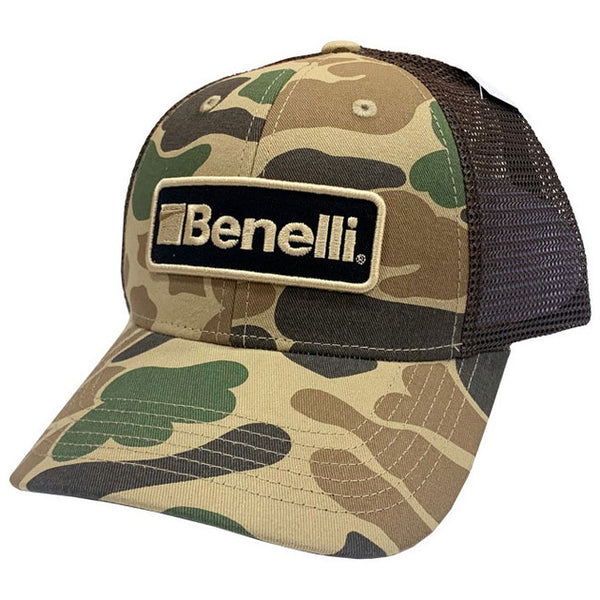 Benelli Trucker Hat Mesh Back Cloud Camo/Brown