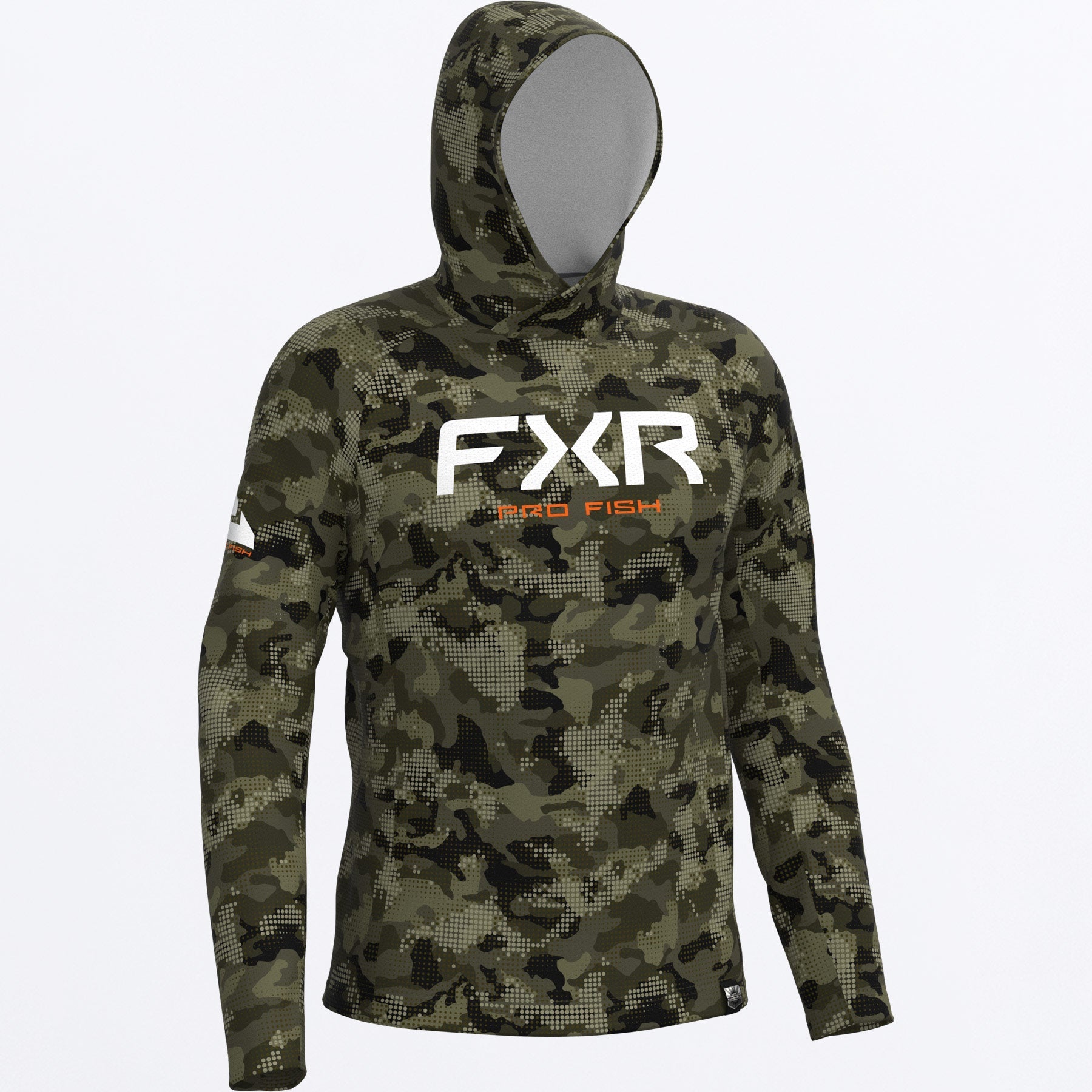 FXR Men's Derby Drift Camo Air UPF Pullover Hoodie