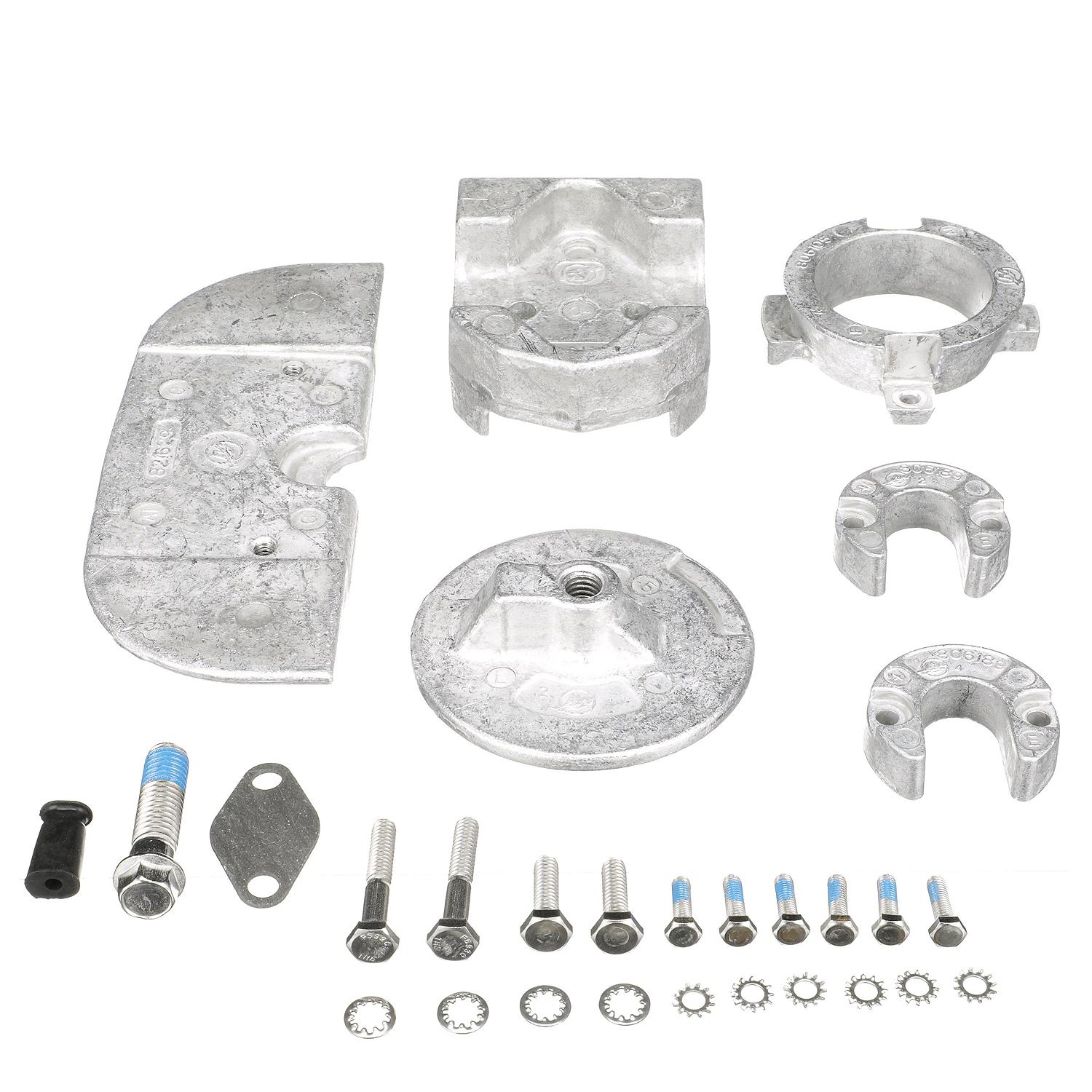 Mercury 888756K01 Aluminum Anode Kit for Alpha One Gen II Sterndrives