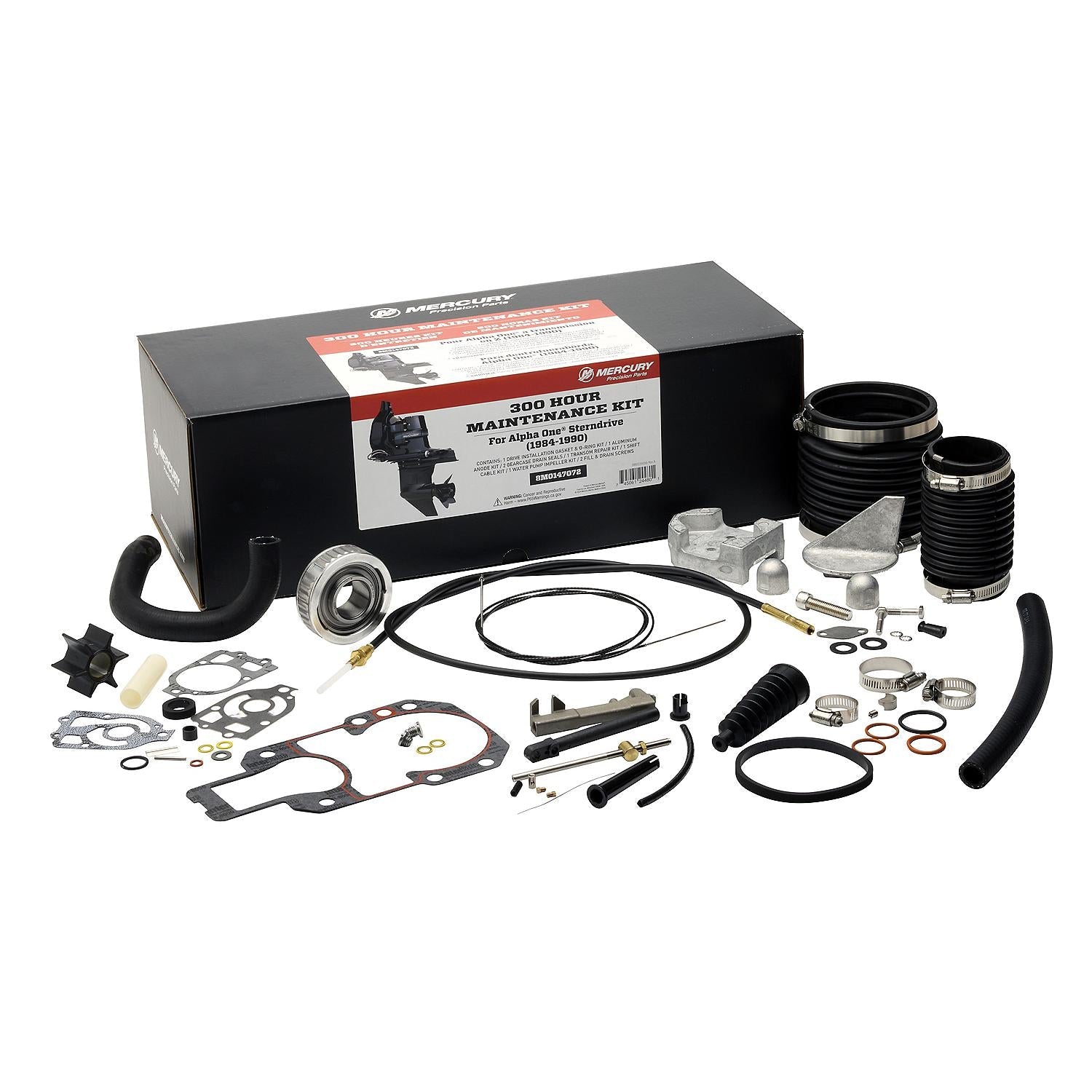 Mercury 8M0147072 MerCruiser Alpha One Sterndrive 300 Hour Maintenance Kit