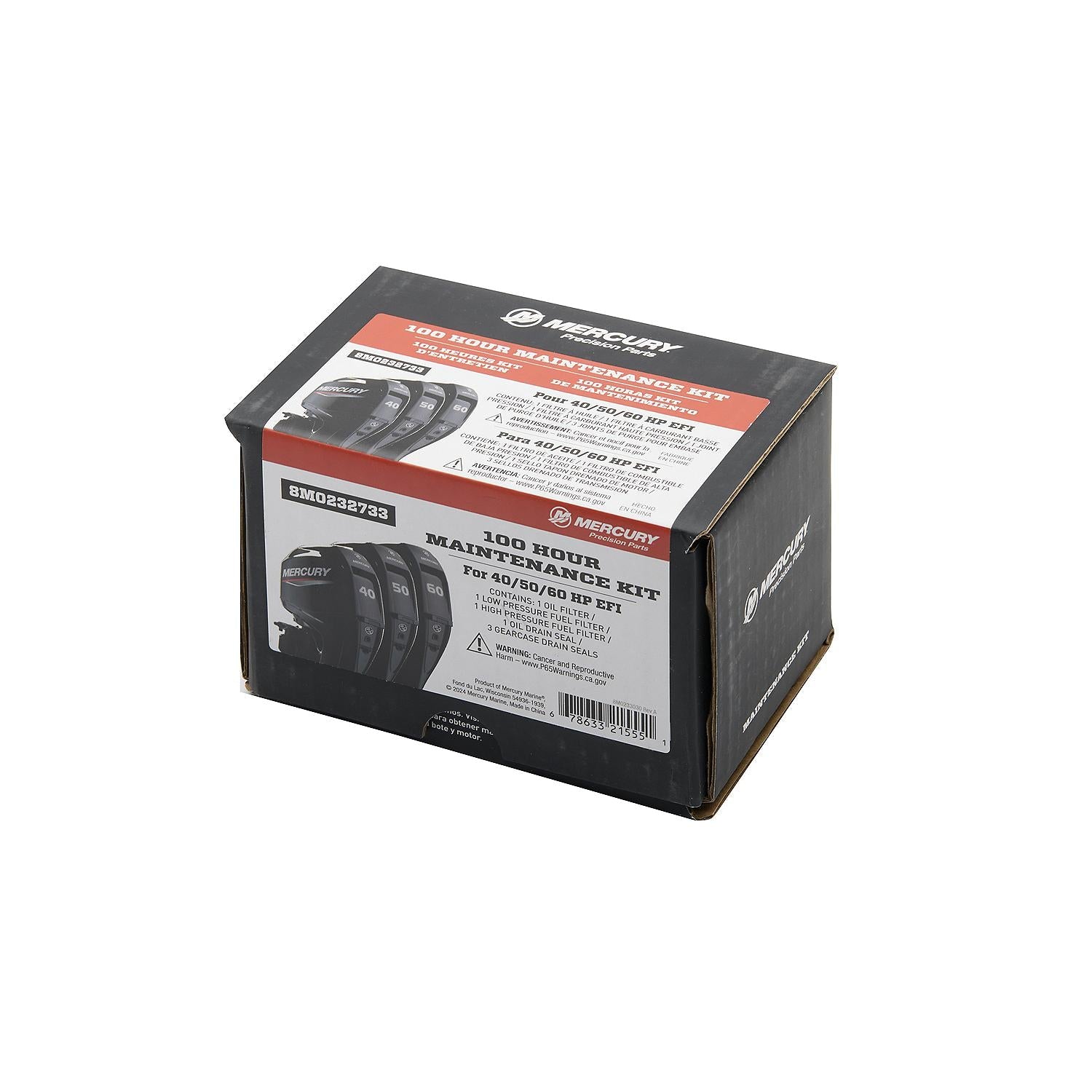 Mercury 40-60hp FourStroke EFI 100 Hour Maintenance Kit
