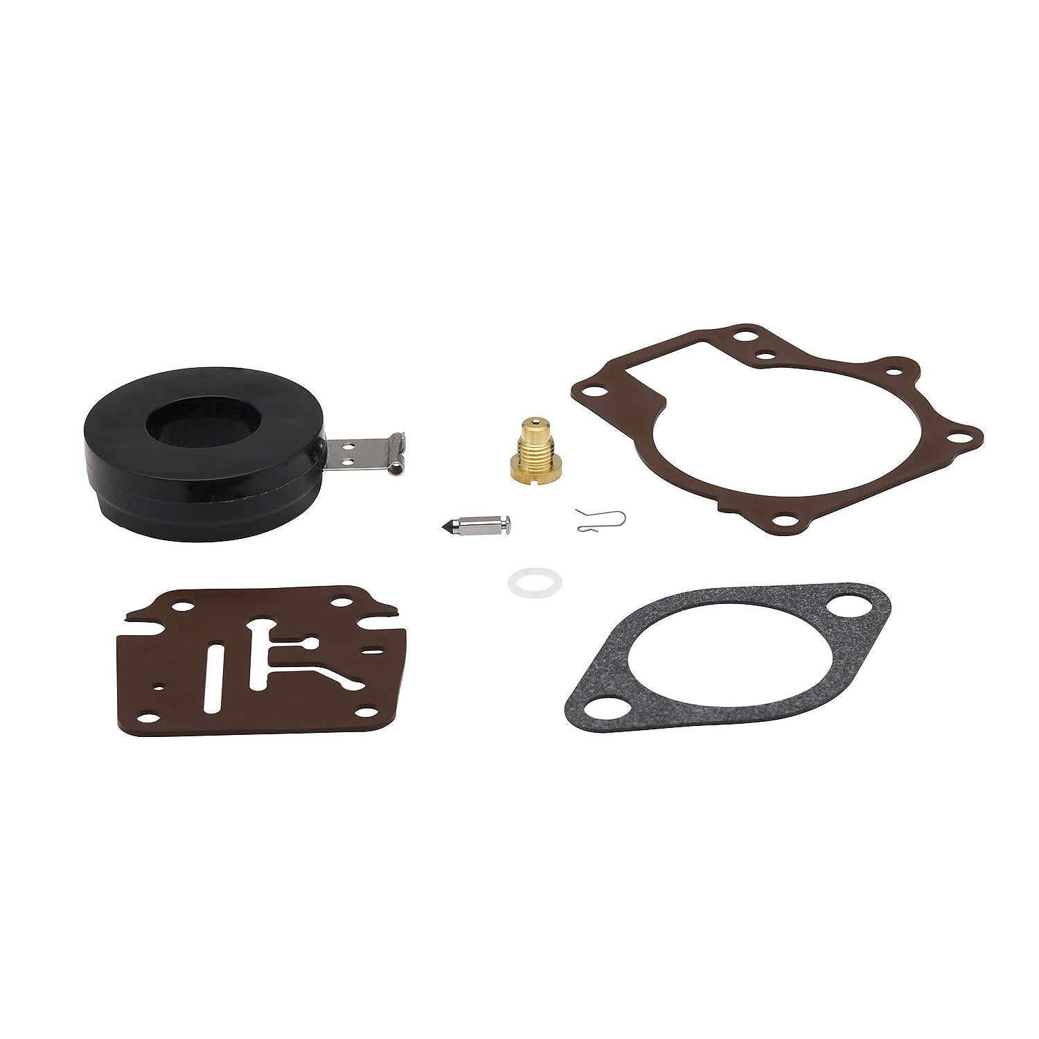 Quicksilver 8M6013875 Carb Repair Kit for Select OMC, Evinrude, Johnson 2-Stroke 18-75hp Outboards