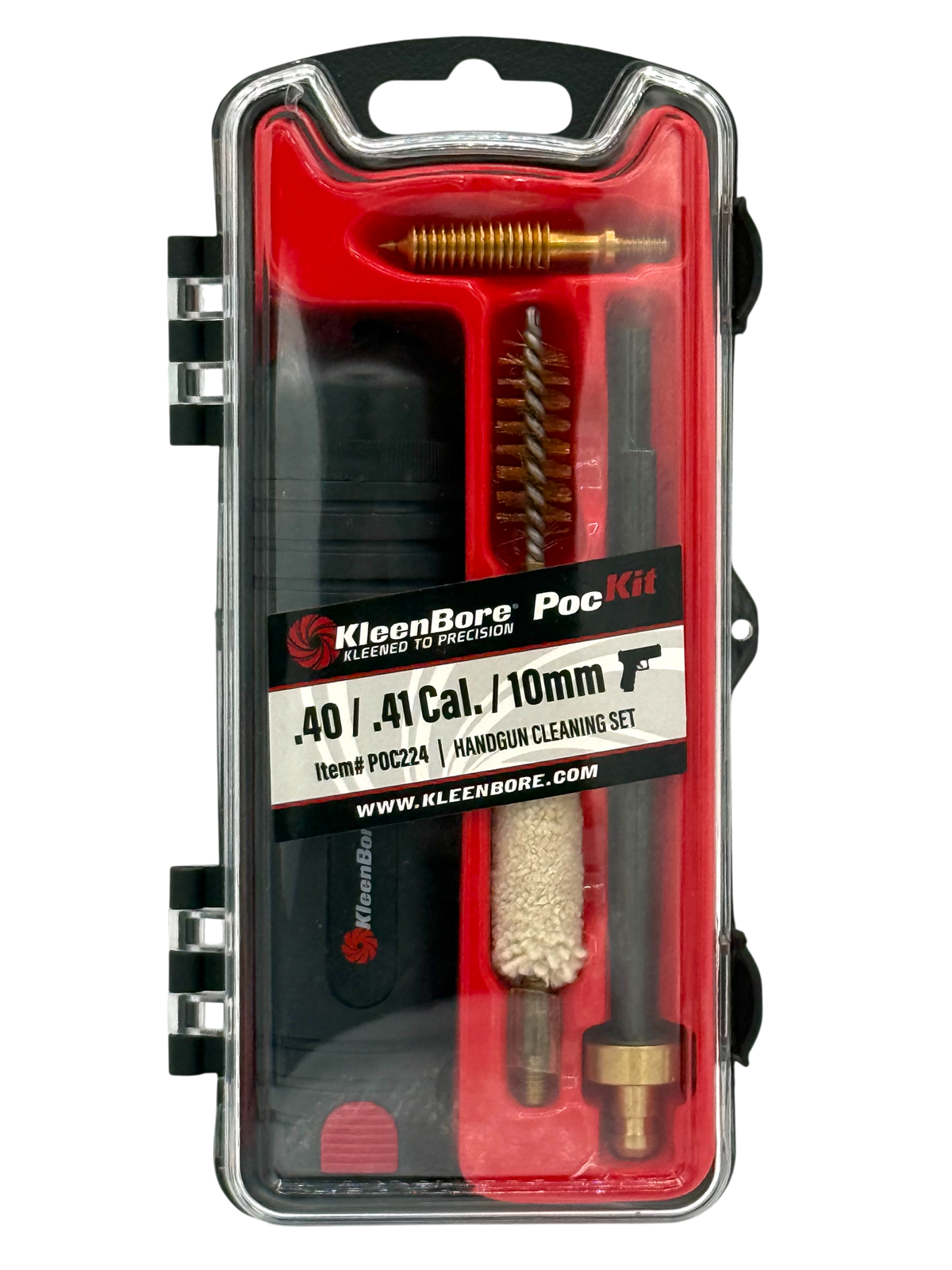 KleenBore PocKit .40/.41/10mm Handgun Cleaning Set