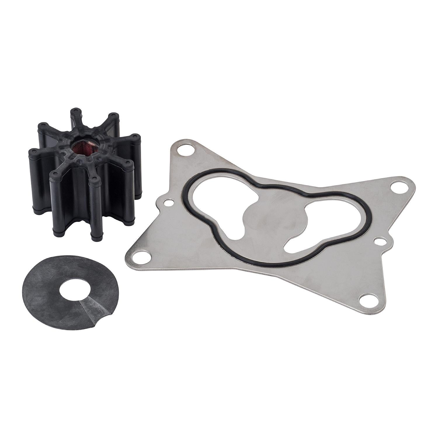 Quicksilver 8M0137221 Heavy Duty Sea Water Pump Impeller Repair Kit for Select 4.5L and 6.2L MerCruiser V6 and V8 Engines