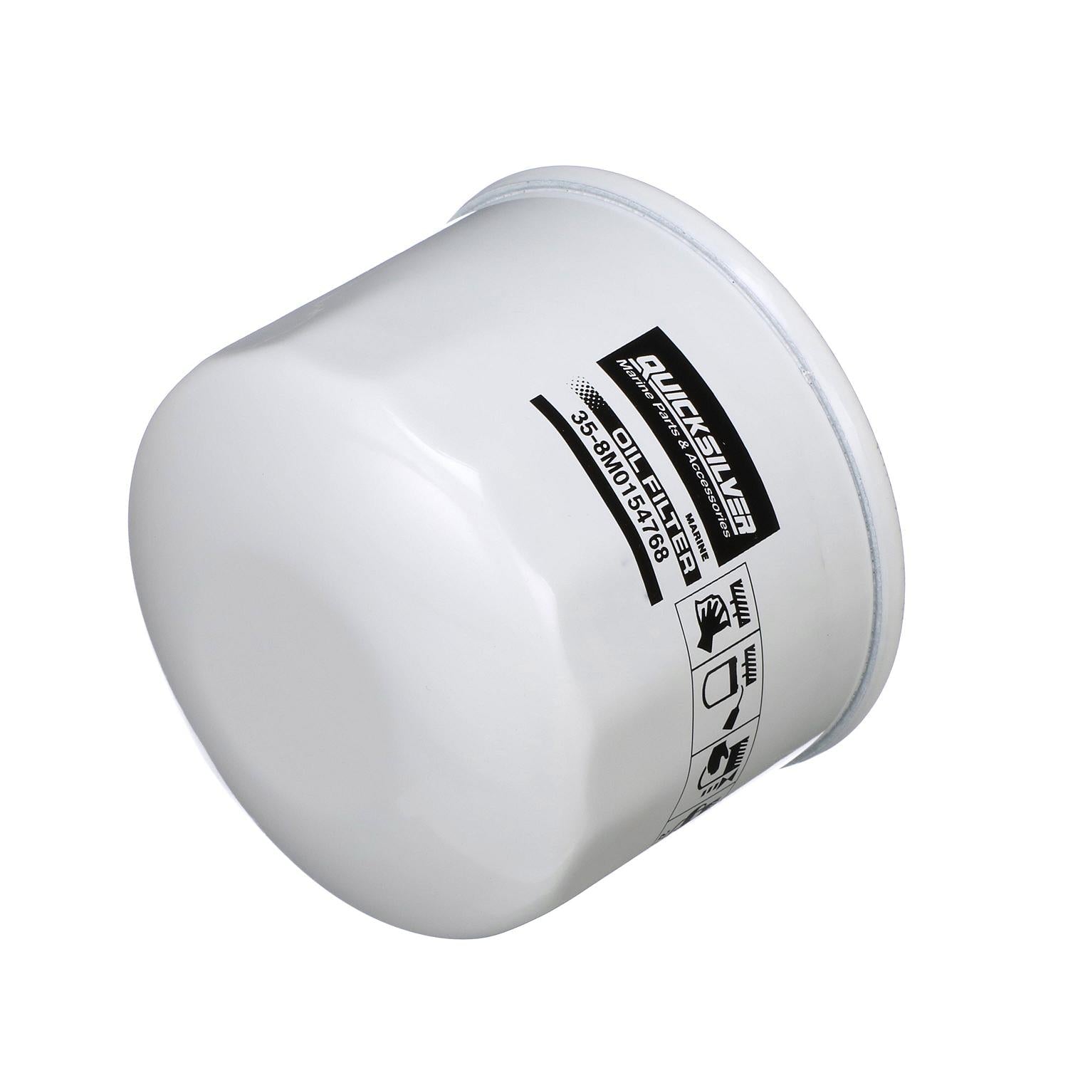 Quicksilver 8M0154768 20 Micron Oil Filter for Various Marine Engines
