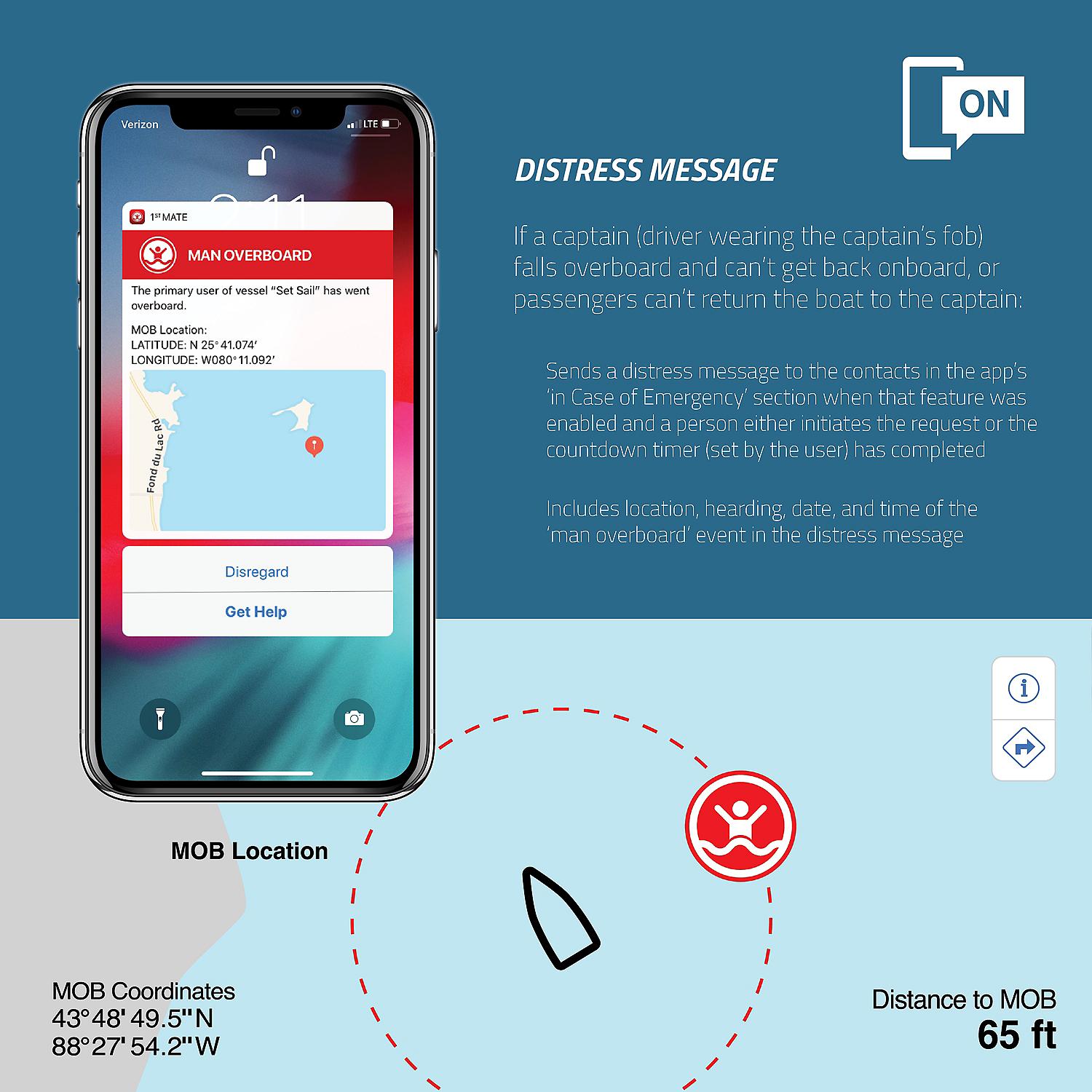 Marine Safety and Security System Kit, Mercury SmartCraft Engines, 4-6 Engines, 8M6007938