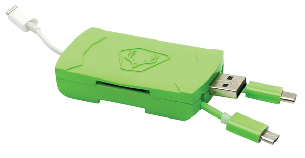 Hunting Made Easy 4 in 1 Card Reader Green