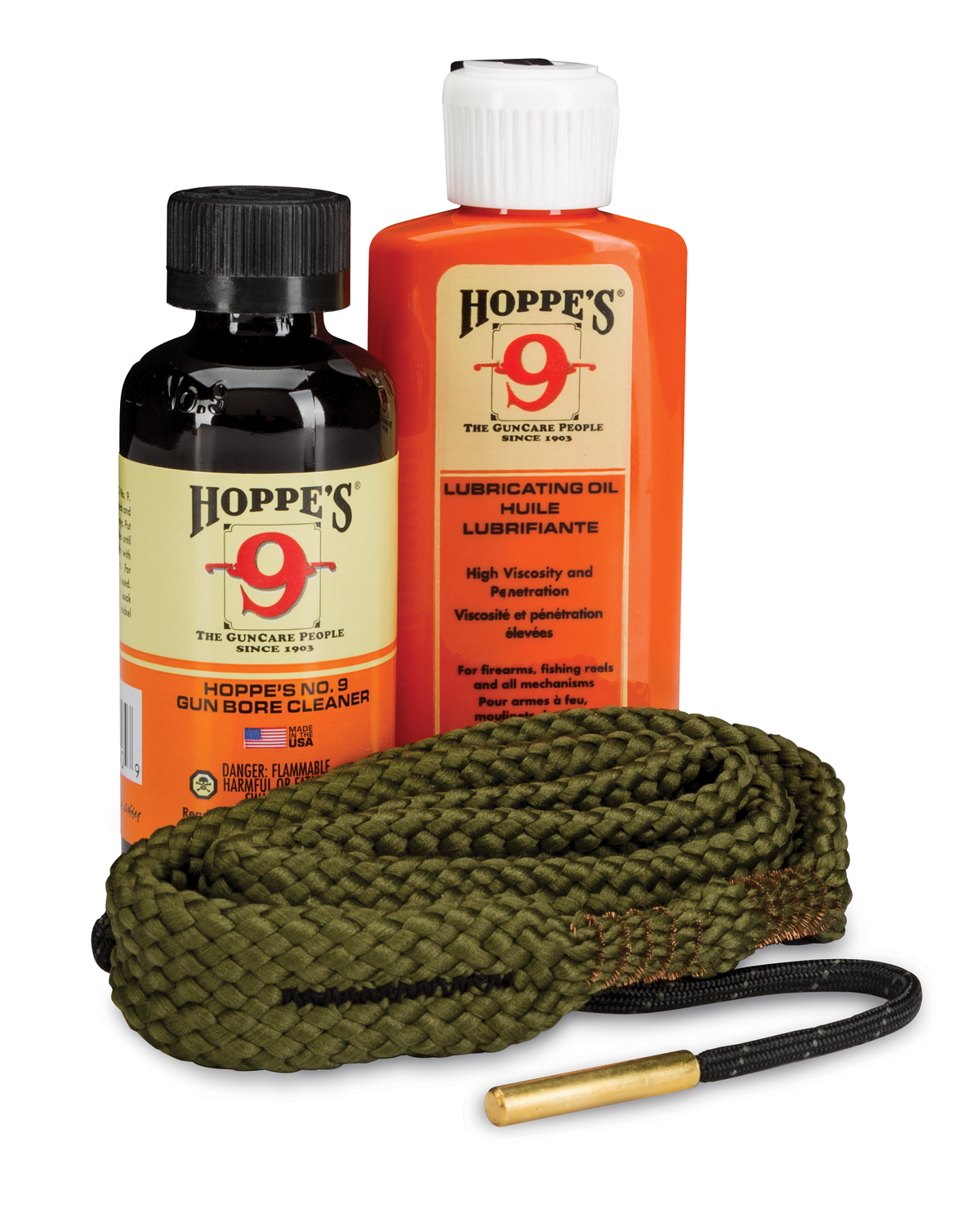 Hoppe's 1-2-3 Done! Cleaning Kit - Pistol - 0.4