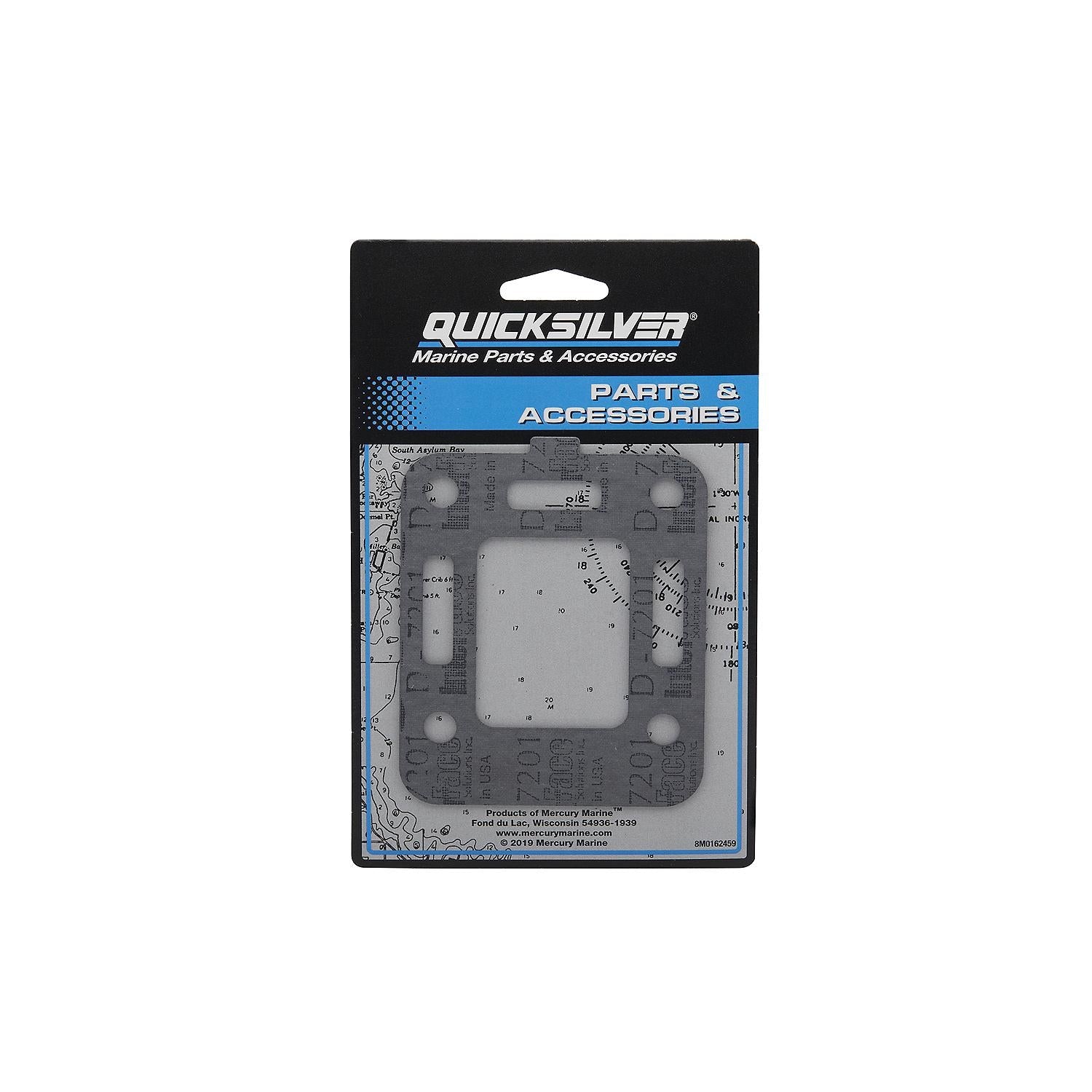 Quicksilver 99777Q02 Exhaust Elbow Gasket, Standard Cooling, MerCruiser, 3.0L