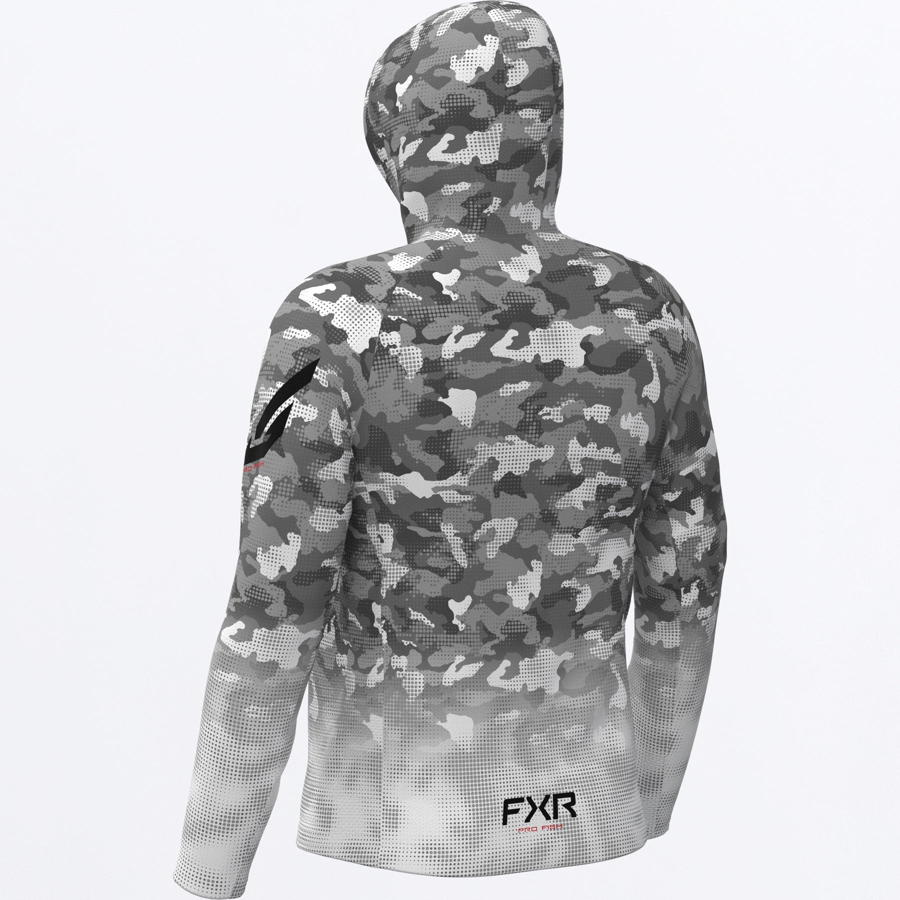 FXR Men's Derby Drift Camo Air UPF Pullover Hoodie
