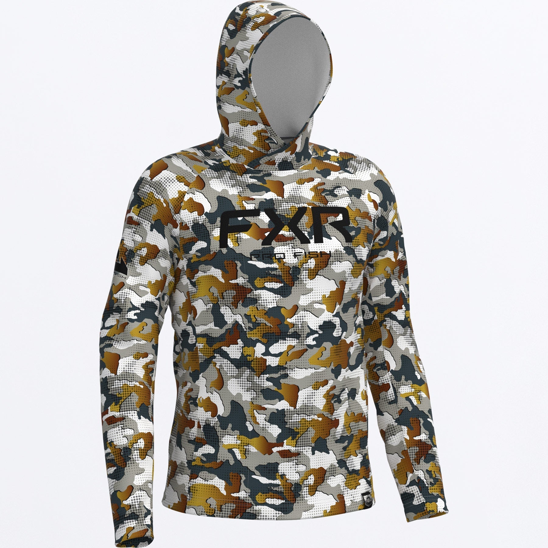 FXR Men's Derby Drift Camo Air UPF Pullover Hoodie
