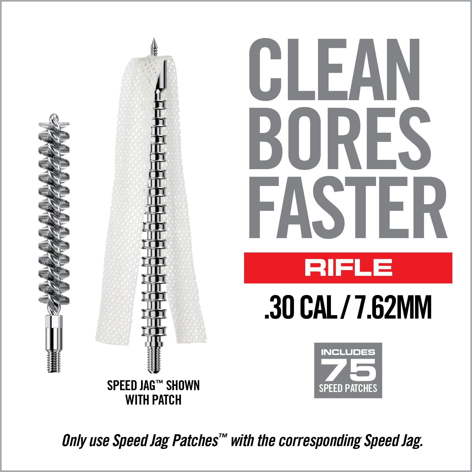 Real Avid Bore-Max® Speed Clean System™ - .30 / .308 / 7.62mm