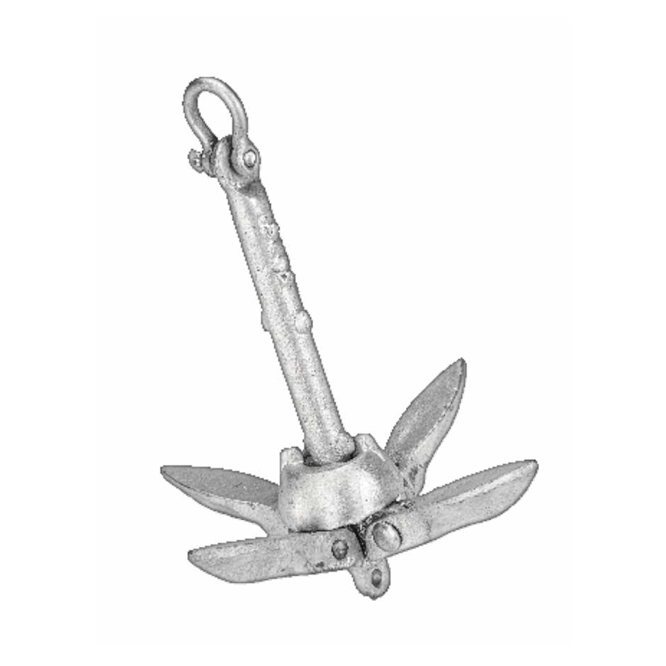 Folding Grappling Anchor for Small Craft & Dinghies