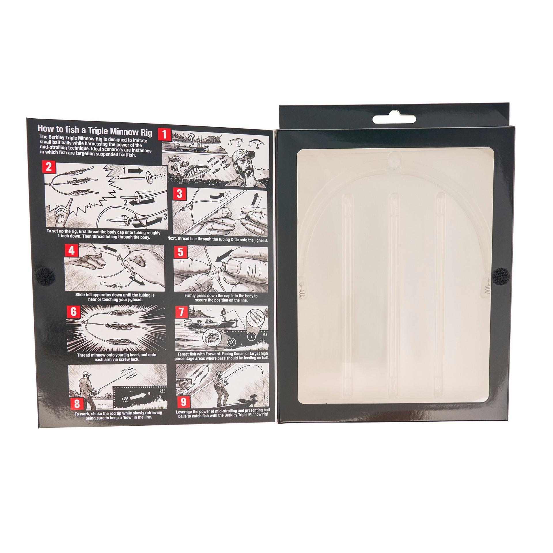 Berkley Triple Minnow Rig Clear