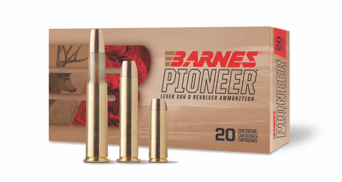 BARNES PIONEER LEVER GUN 30-30 WIN 190GR ORIGINAL AMMO