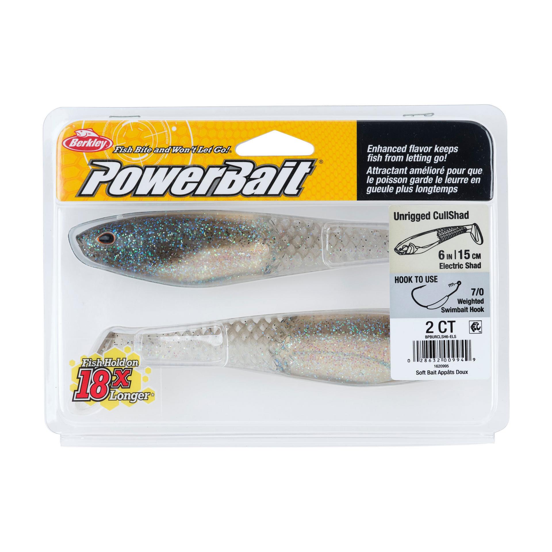 Berkley PowerBait Unrigged CullShad