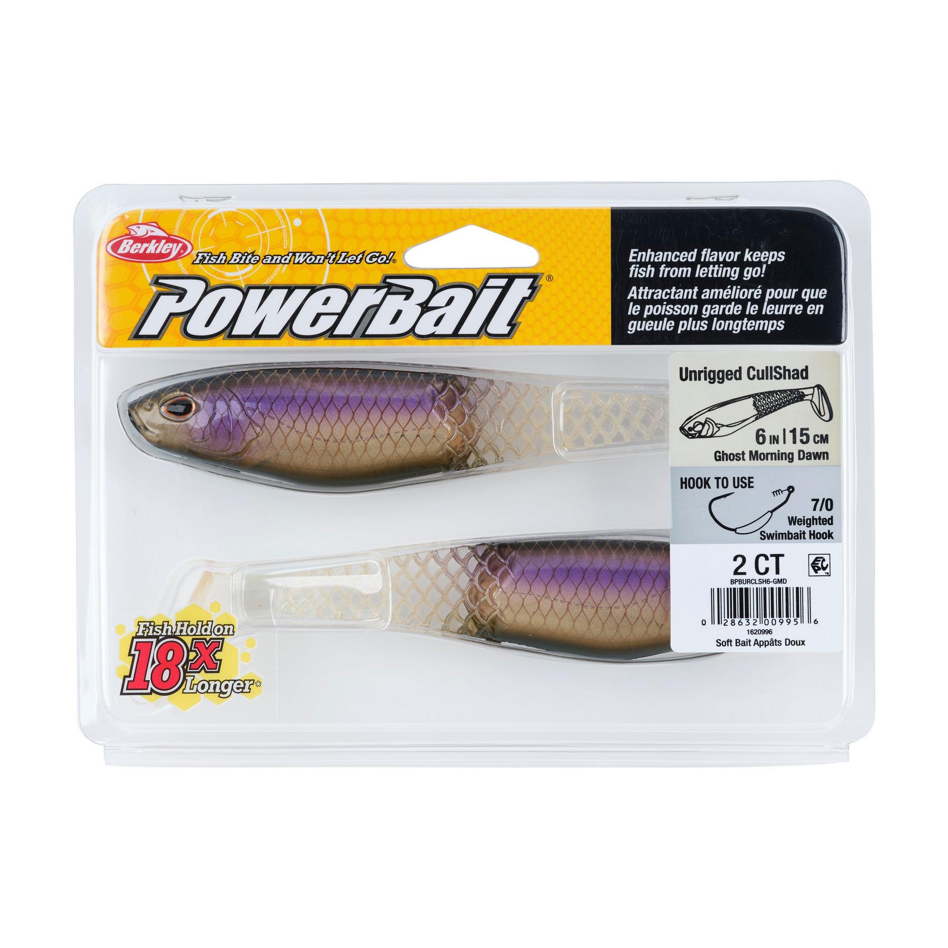 Berkley PowerBait Unrigged CullShad
