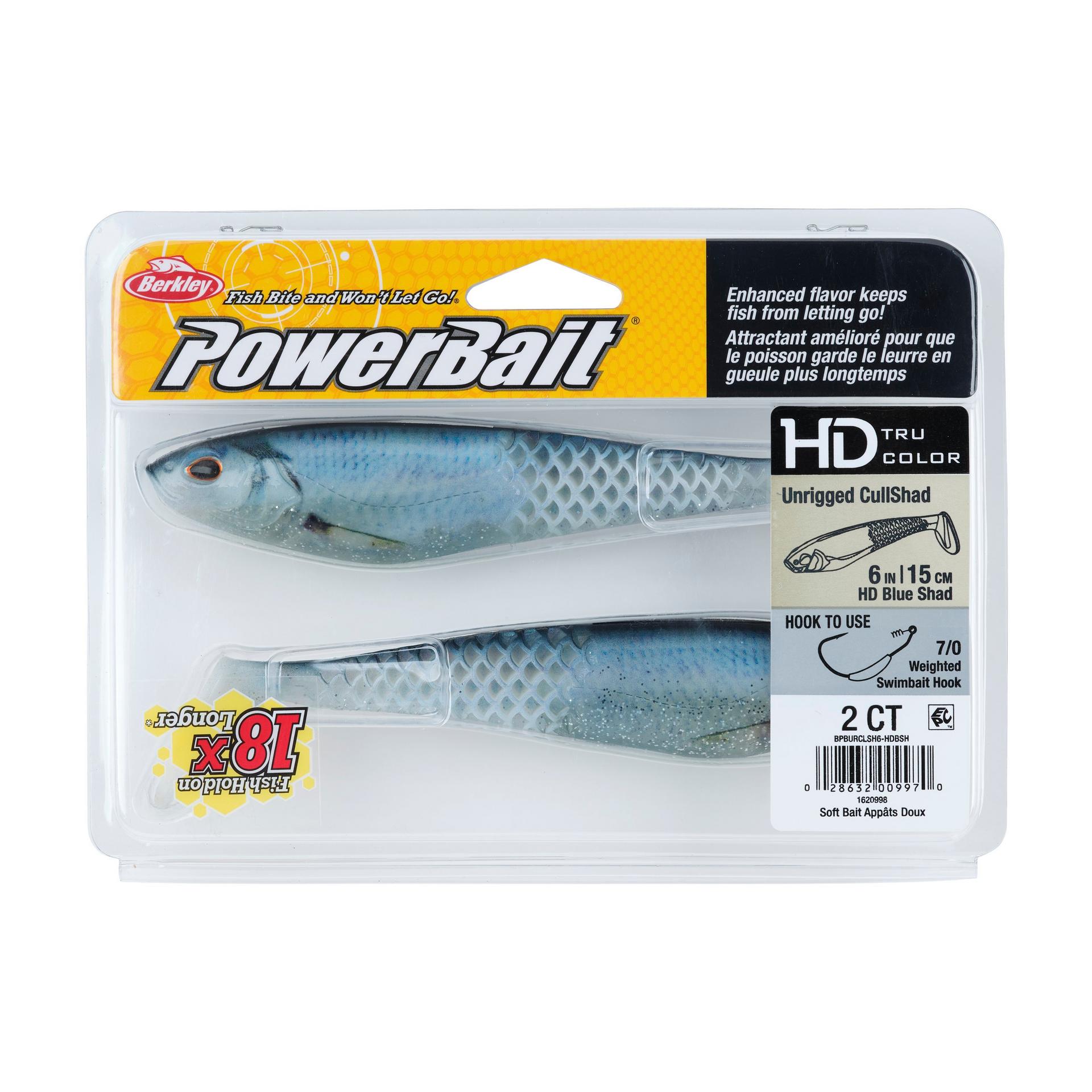 Berkley PowerBait Unrigged CullShad