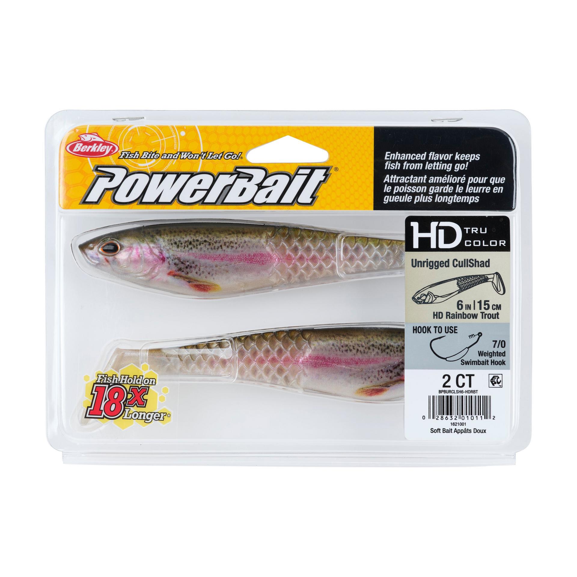 Berkley PowerBait Unrigged CullShad
