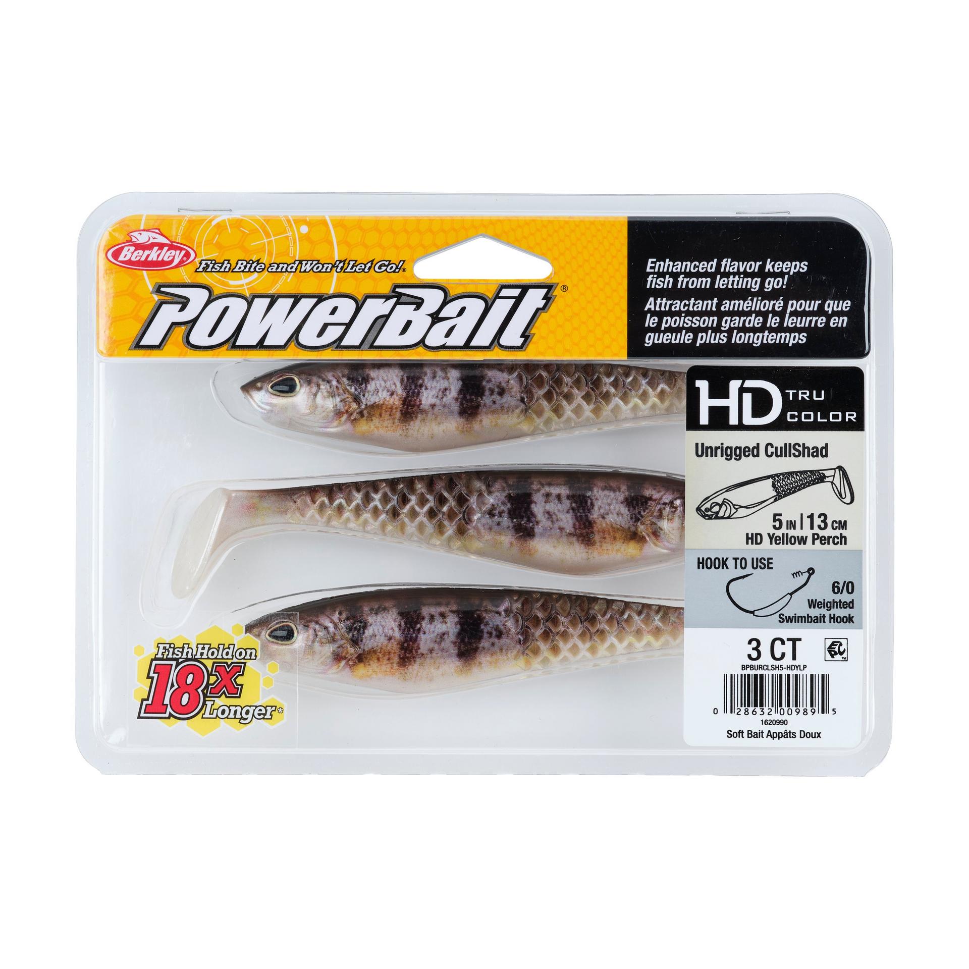 Berkley PowerBait Unrigged CullShad