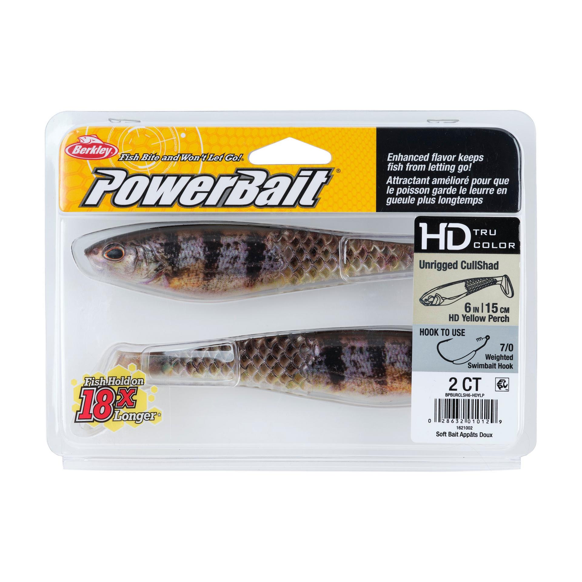 Berkley PowerBait Unrigged CullShad