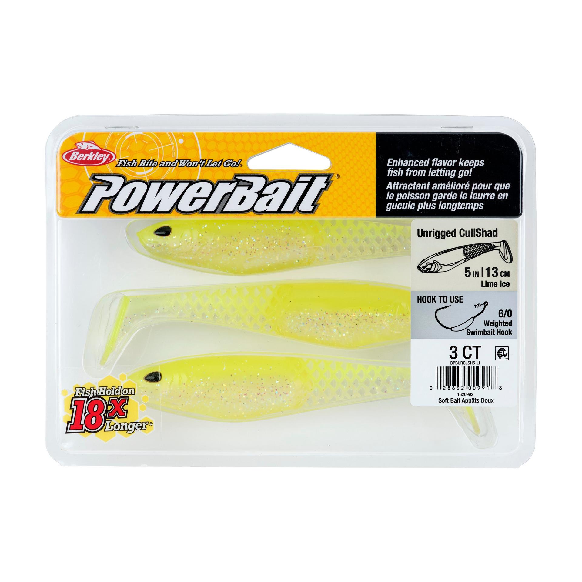Berkley PowerBait Unrigged CullShad
