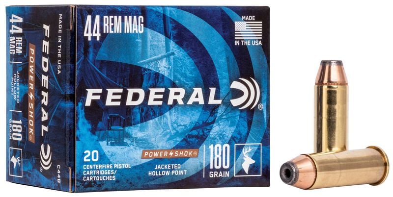 Federal Power-Shok 44 Rem Mag 180GR JHP